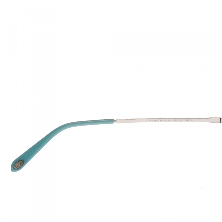 Pre Owned Tiffany & Co.Tiffany Blue TF 3057 Rimless Sunglasses