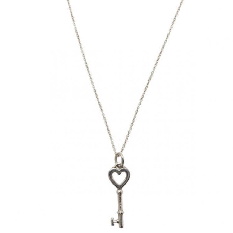 Cheap Tiffany Keys Heart Key Pendant Sterling Silver For Tiffany & Co. Necklace  & Pendant