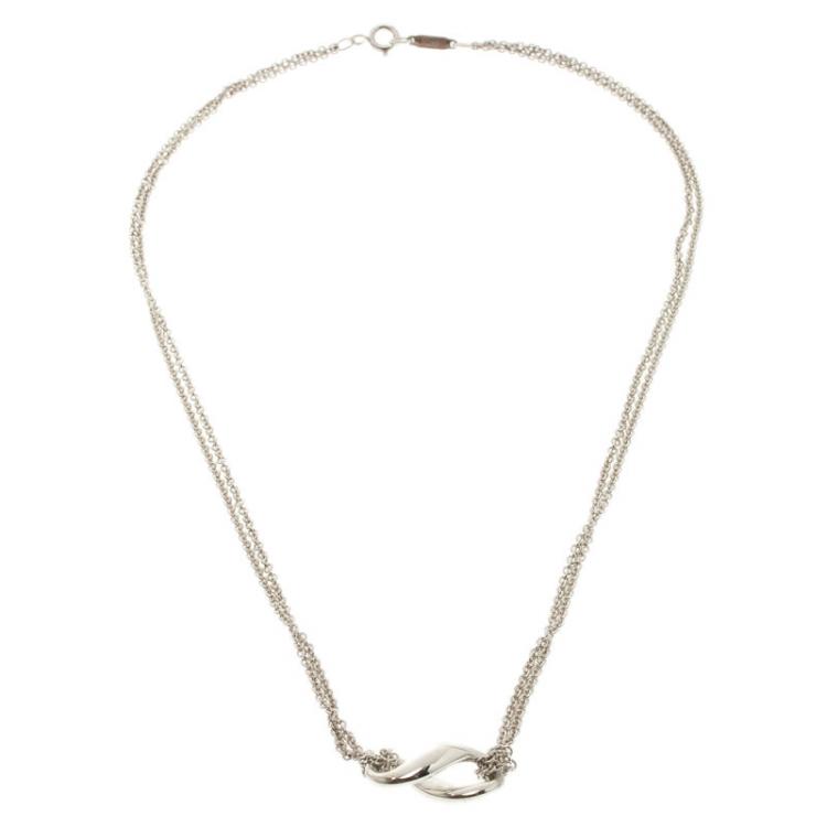 Pre Owned Tiffany & Co. Silver Pendant Necklace