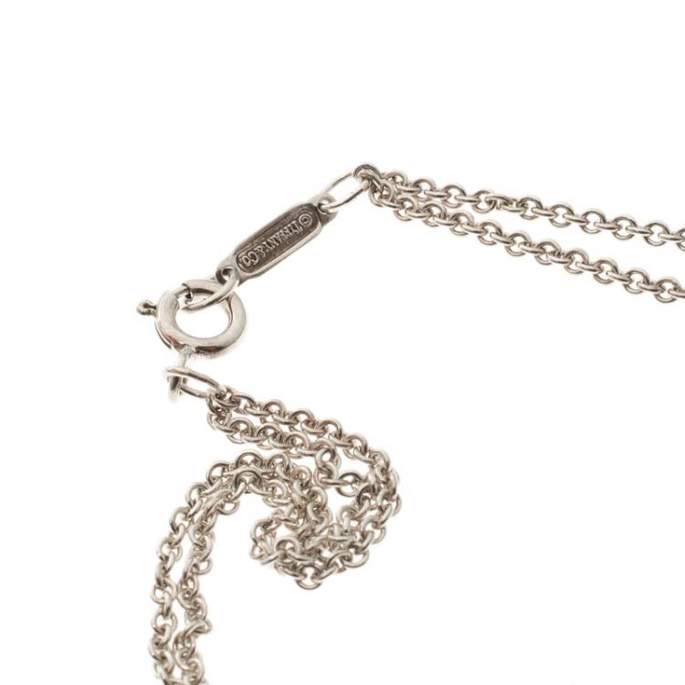 Pre Owned Tiffany & Co. Silver Pendant Necklace