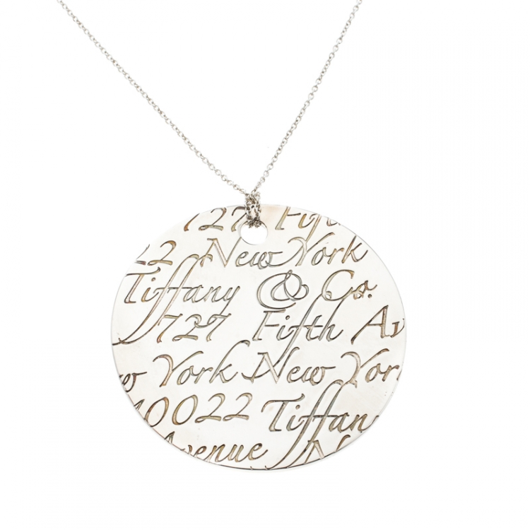 tiffany notes locket