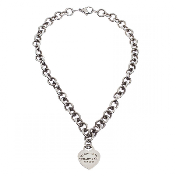 tiffany & co chain link necklace