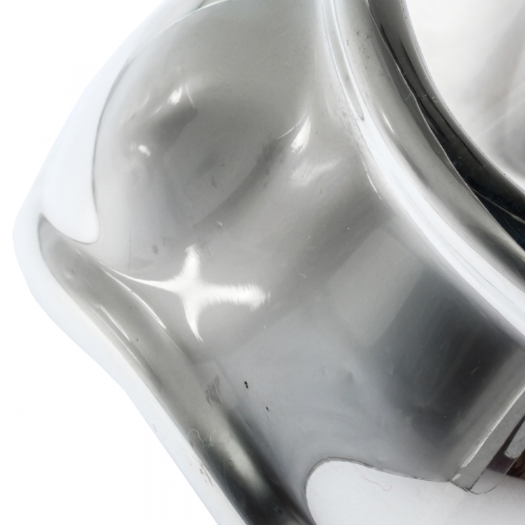 Pre Owned Tiffany & Co. Elsa Peretti Small Bone Silver Wide Cuff Bracelet