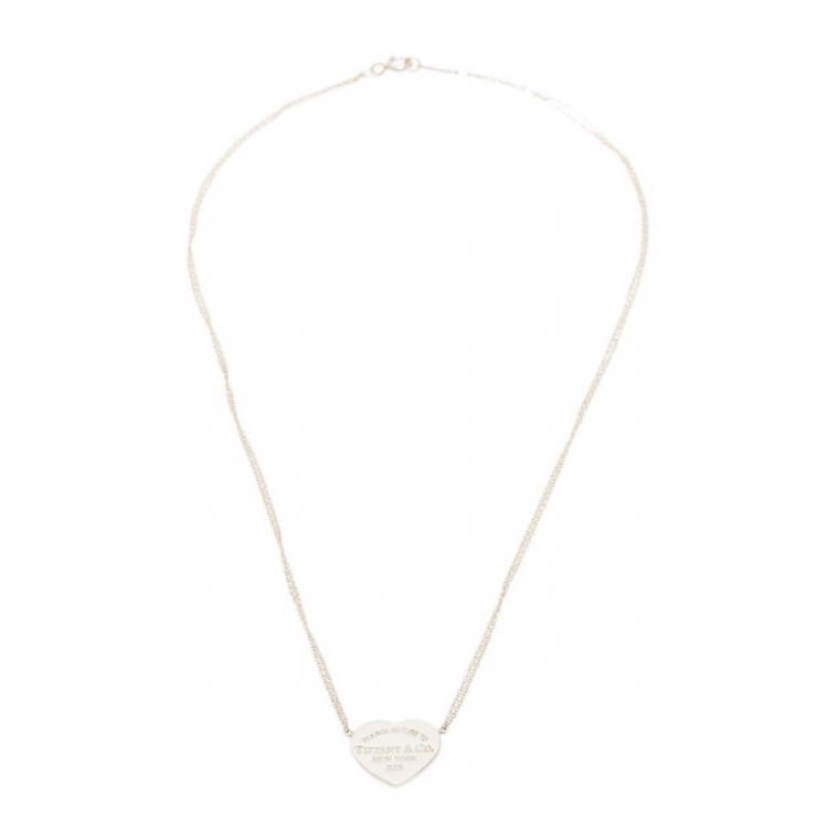 Pre Owned Tiffany & Co. Return to Tiffany Heart Pendant
