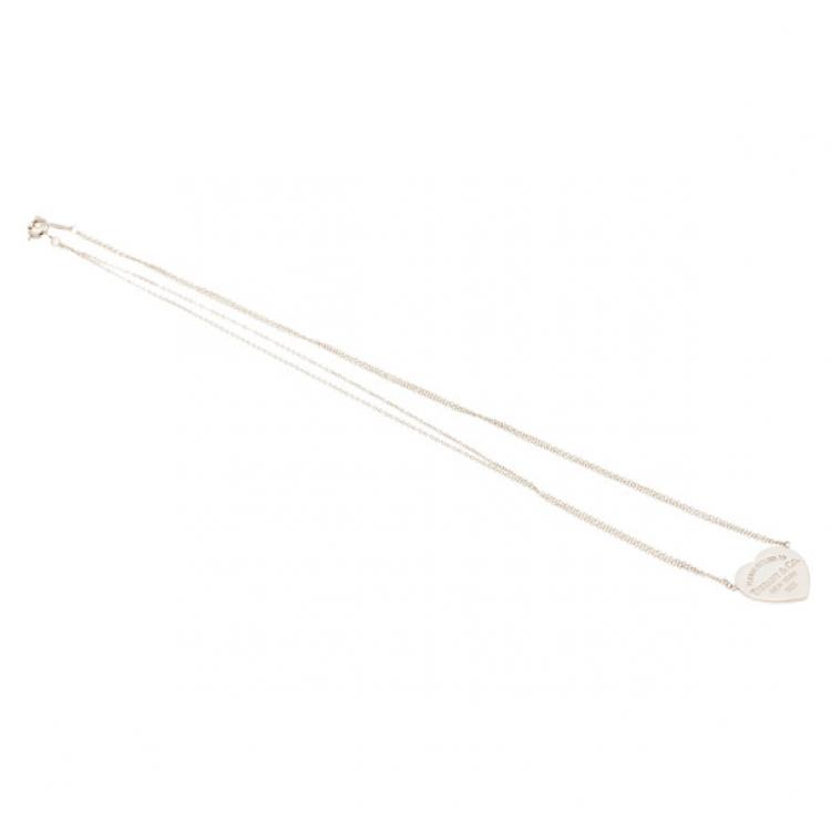 Pre Owned Tiffany & Co. Return to Tiffany Heart Pendant