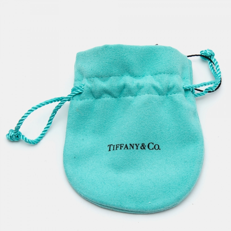 Pre Owned Tiffany & Co. Return to Tiffany Heart Tag Pearls Sterling Silver Bracelet