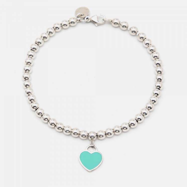 Tiffany & Co. Return to Tiffany Heart Tag Enamel Sterling Silver ...