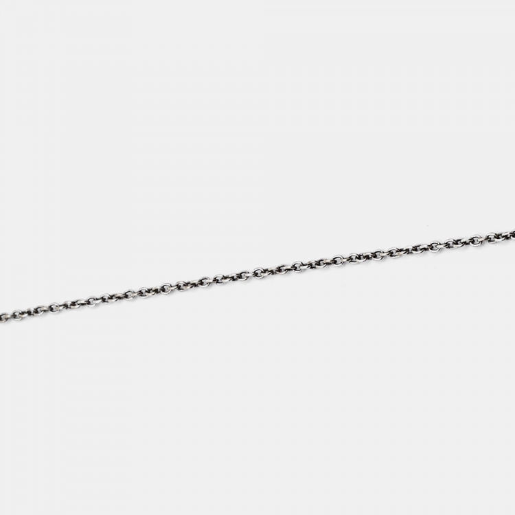 Pre Owned Tiffany & Co. Return to Tiffany & Co. Pull Lock Sterling Silver Pendant Necklace.