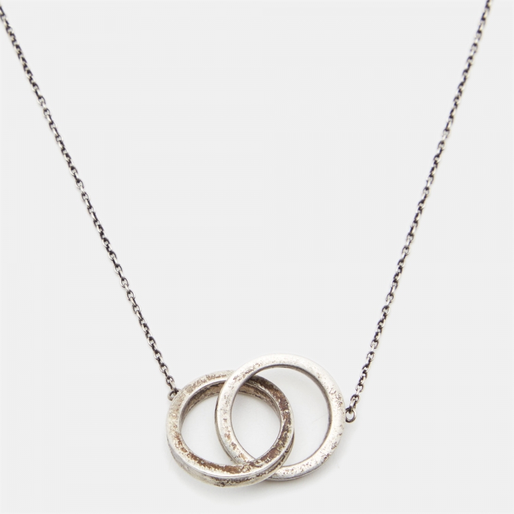 Tiffany 1837 clearance interlocking circles necklace