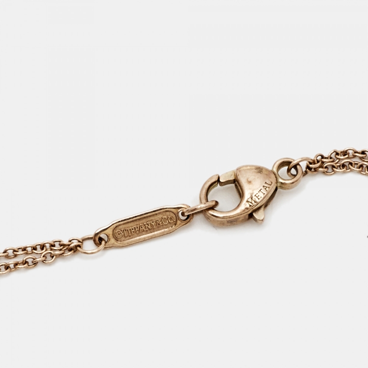 Pre Owned Tiffany & Co. Infinity  Rubedo Bracelet