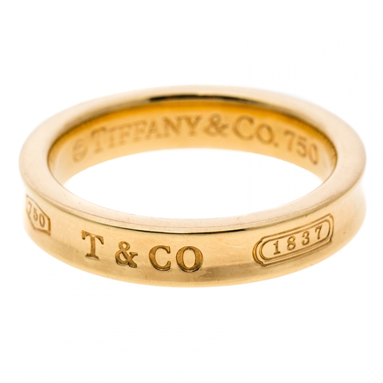 tiffany & co 750 ring
