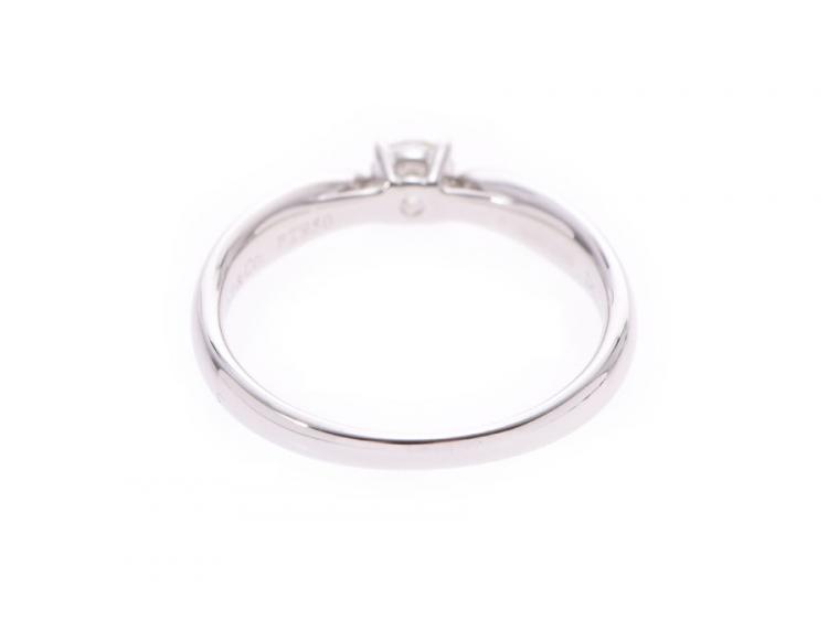 Pre Owned Tiffany & Co. 0.18ct Diamond Ring Size 47