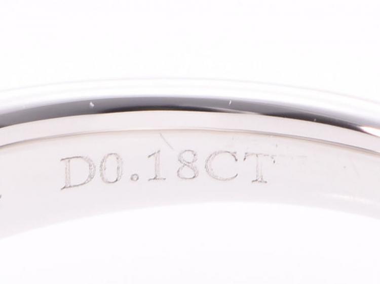 Pre Owned Tiffany & Co. 0.18ct Diamond Ring Size 47