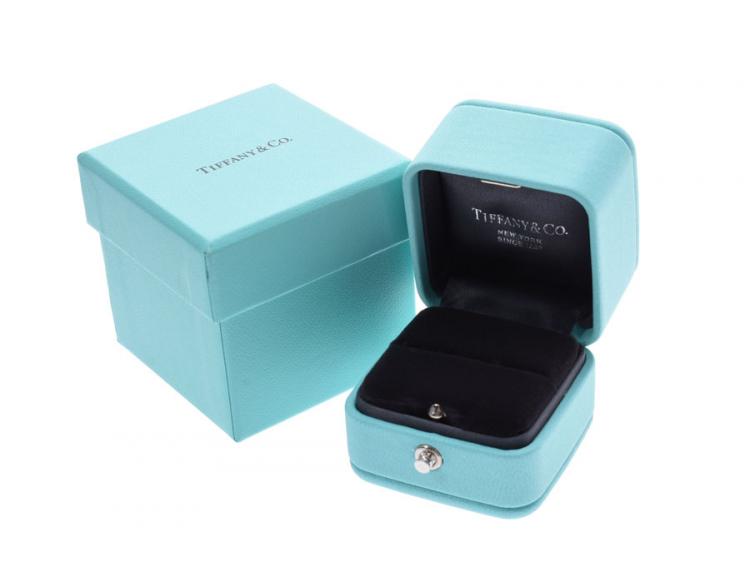 Pre Owned Tiffany & Co. 0.18ct Diamond Ring Size 47
