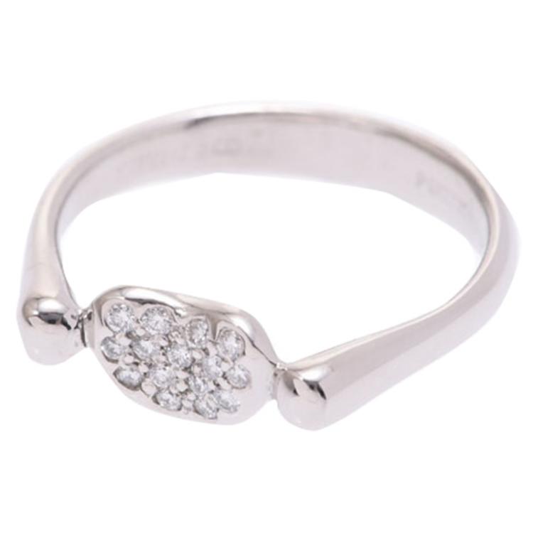 Pre Owned Tiffany & Co. Platinum Diamond Ring 51