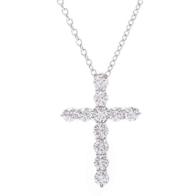 tiffany & co cross necklace