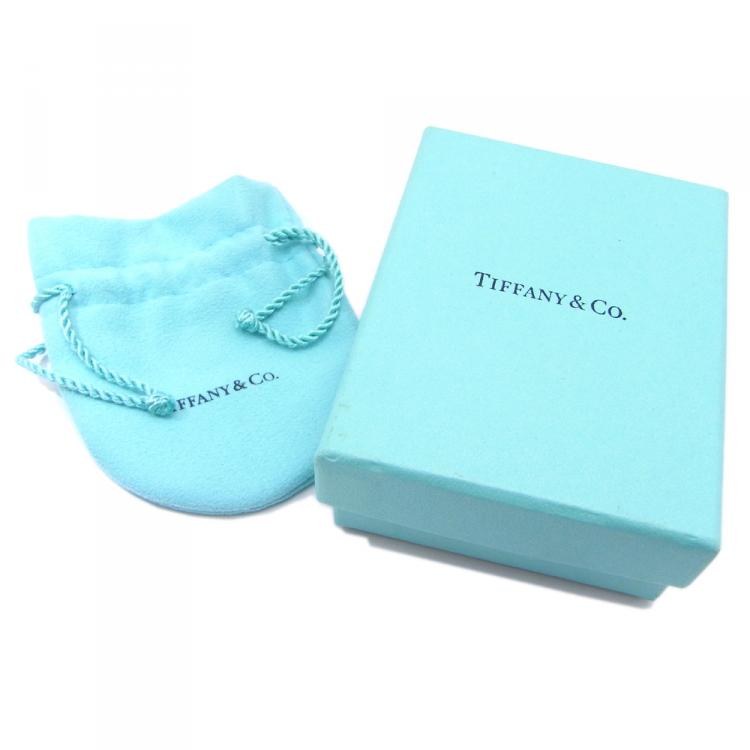 Pre Owned Tiffany & Co. Silver By The Yard Diamond Bracelet 