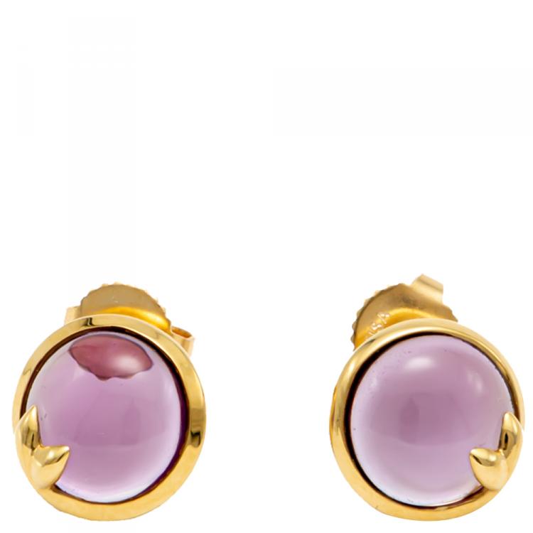 tiffany purple earrings