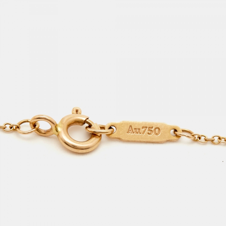 Pre Owned Tiffany & Co. Infinity 18k Rose Gold Bracelet