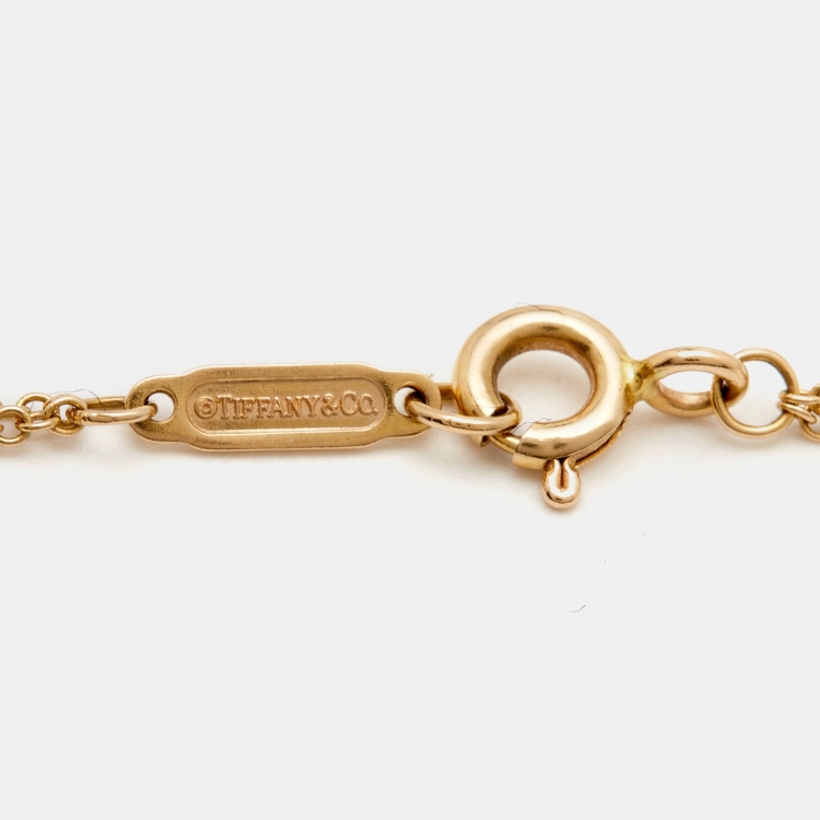 Pre Owned Tiffany & Co. Infinity 18k Rose Gold Bracelet