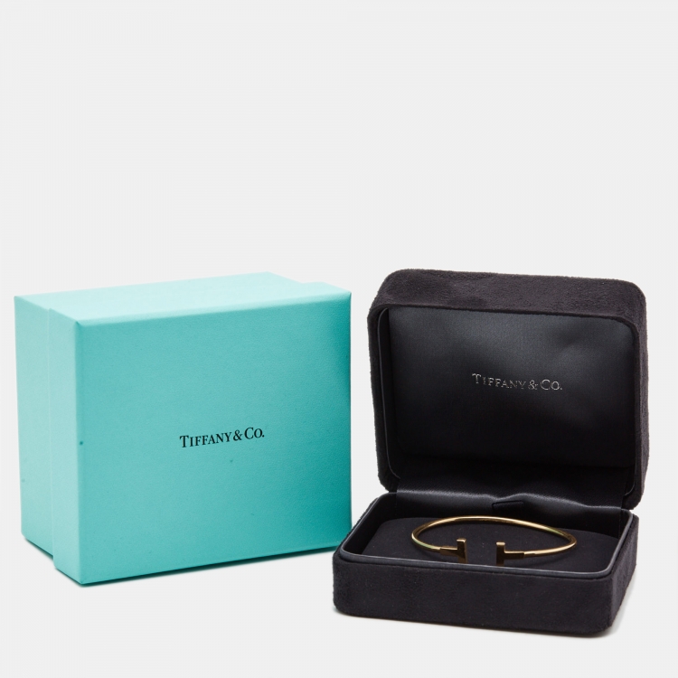 Pre Owned Tiffany & Co. Twire 18k Rose Gold Bracelet