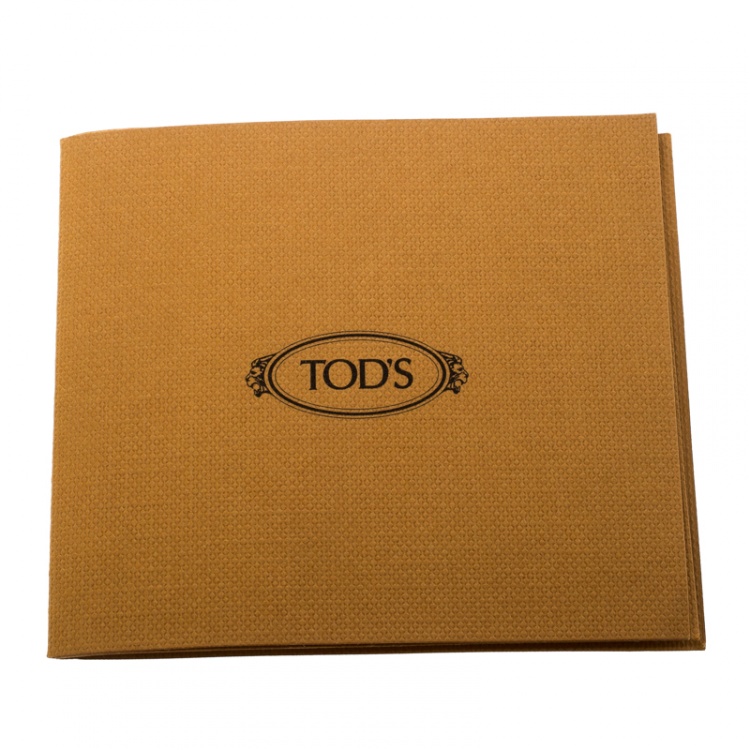 Pre Owned Tod's Yellow Leather Mini Nuovo Miky Top Handle Bag 