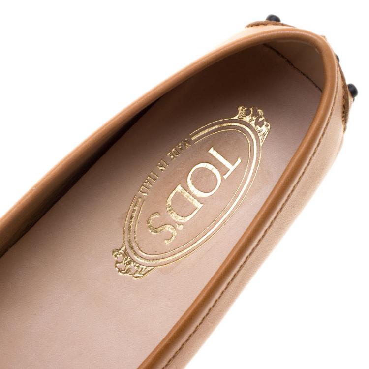 Pre Owned Tod's Two Tone Embossed Python Leather Horsebit Loafers Size 37