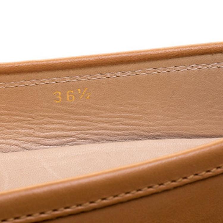 Pre Owned Tod's Two Tone Embossed Python Leather Horsebit Loafers Size 36.5