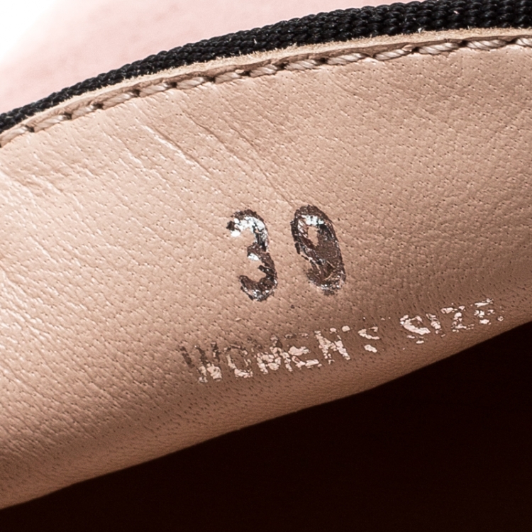 Pre Owned Tod's Pale Pink Suede Double T Smoking Slippers Size 39