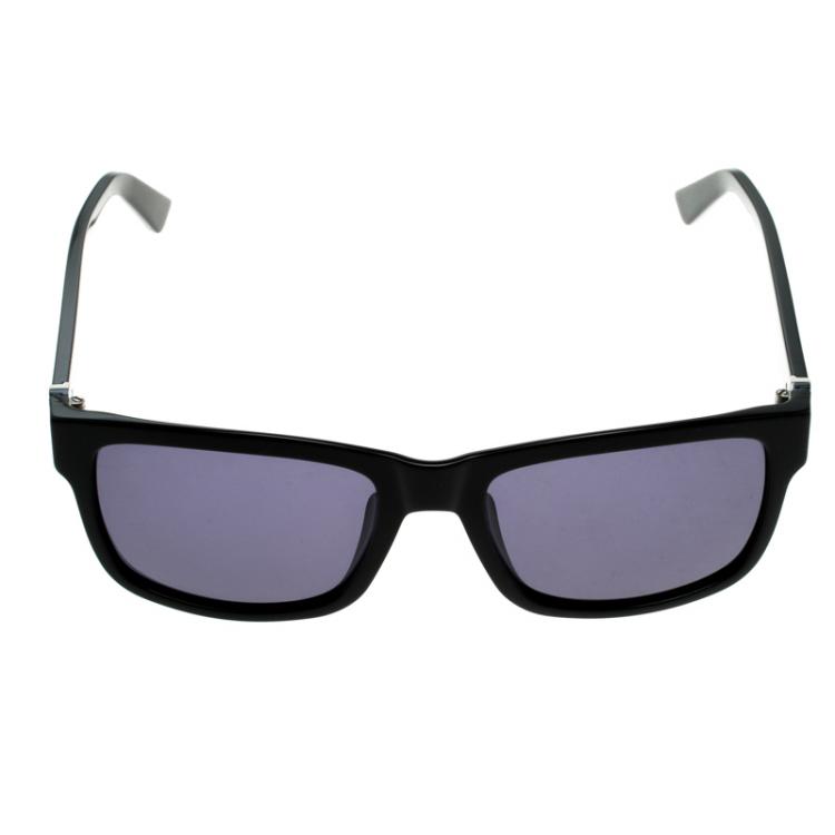 Pre Owned Tod's Black TO 163F 01V Square Sunglasses