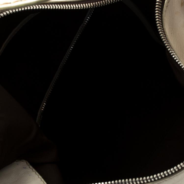Pre Owned Tod's Off White Leather Shoulder Bag
