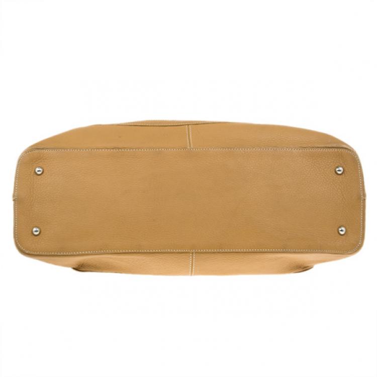 Pre Owned Tod’s Brown Leather XL Buckled Tote