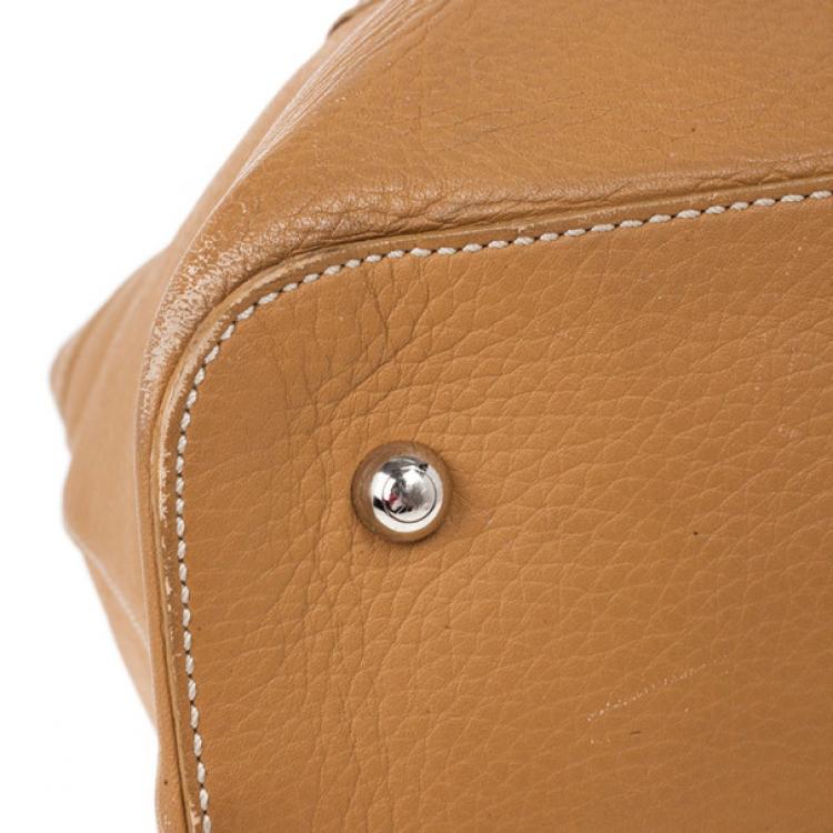 Pre Owned Tod’s Brown Leather XL Buckled Tote