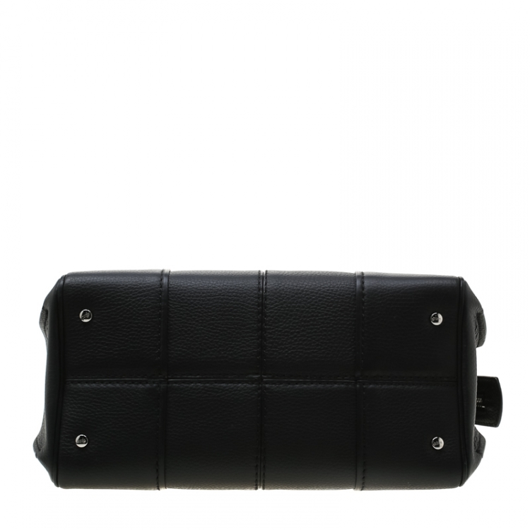 Pre Owned Tod's Black Leather Medium Sella Satchel