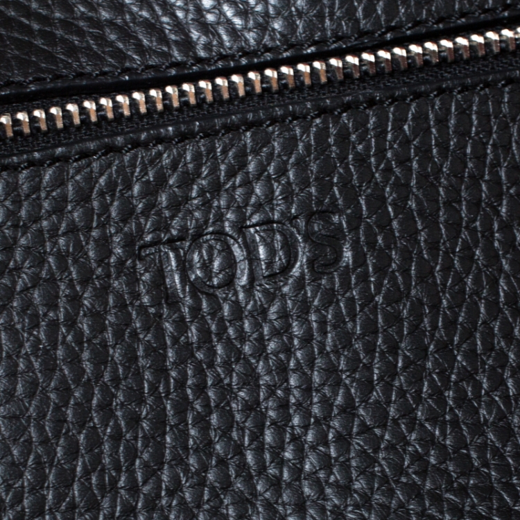 Pre Owned Tod's Black Leather Small Joy Tote