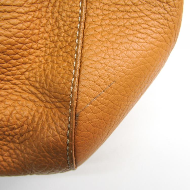 Pre Owned Tod's Beige Leather Satchel