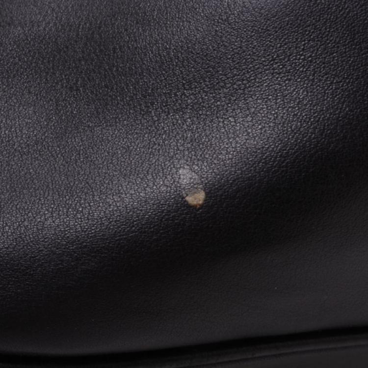 Pre Owned Tod's Black Leather Hobo
