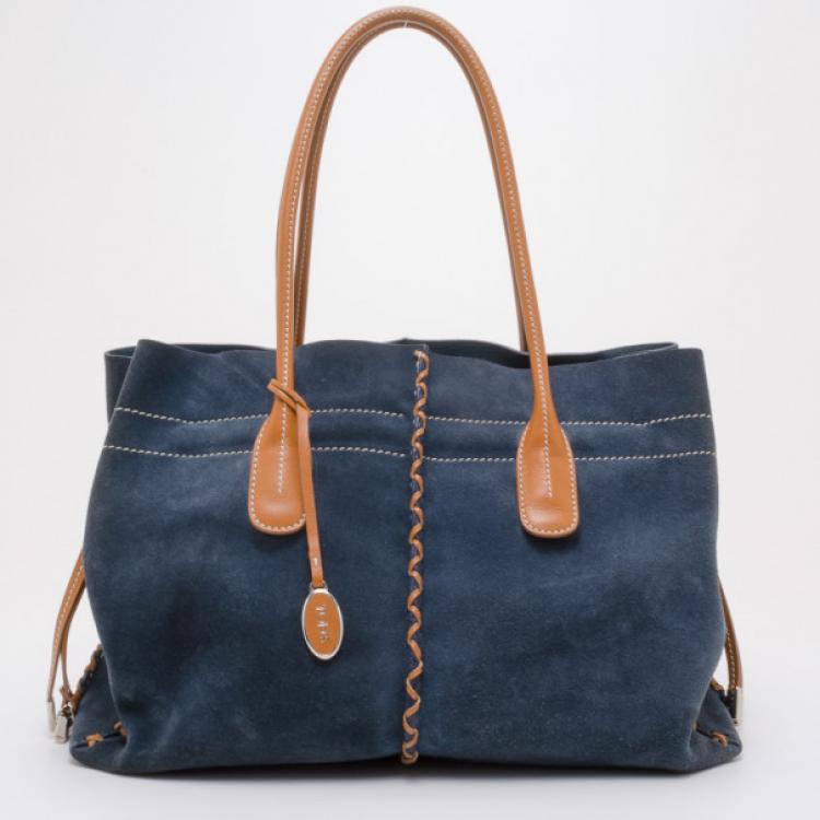 Pre Owned TOD's Suede D-Styling Tote 