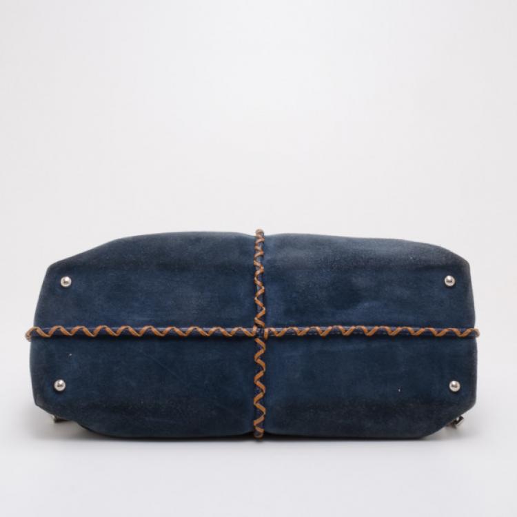 Pre Owned TOD's Suede D-Styling Tote 