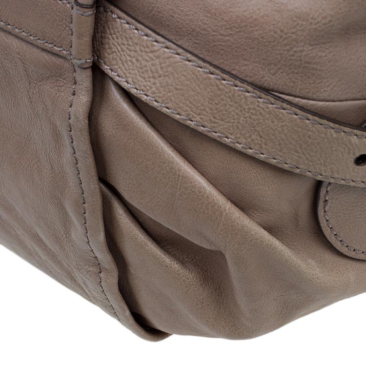 Pre Owned Tod's Beige Leather G-Line Easy Sacca Tote