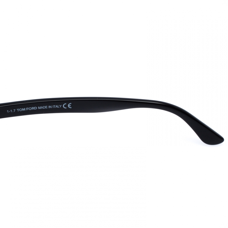 Pre Owned Tom Ford Black TF 522 Polarized Palmer Sunglasses