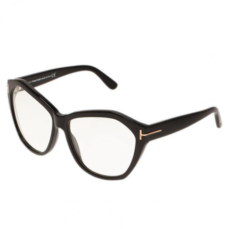Pre Owned Tom Ford Black Angelina Sunglasses