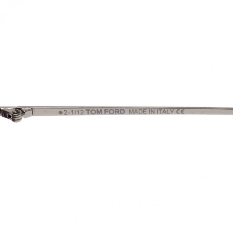 Pre Owned Tom Ford Purple Cori Square Sunglasses