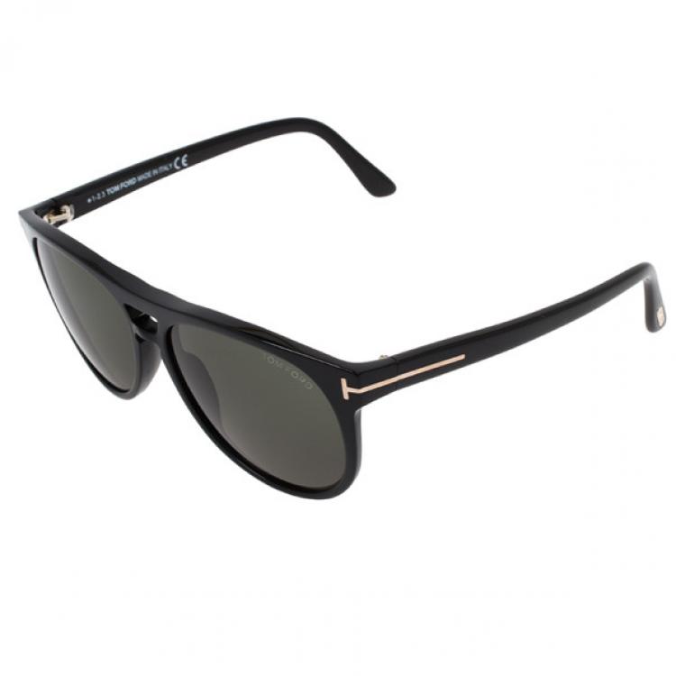 Pre Owned Tom Ford Black Callum Sunglasses