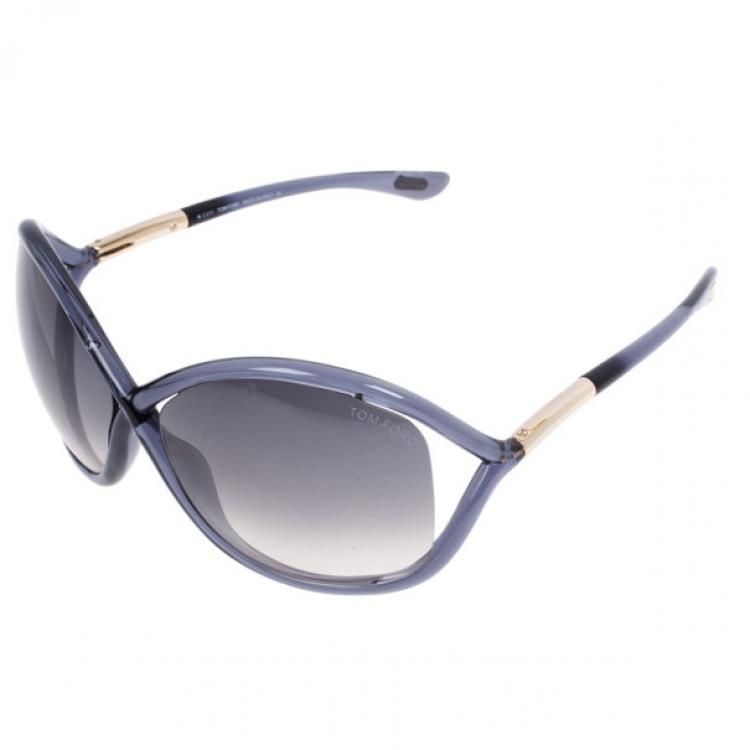 Pre Owned Tom Ford Grey Whitney Women's Sunglasses
