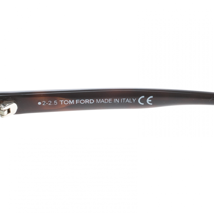 Pre Owned Tom Ford Brown Elliot Square Sunglasses