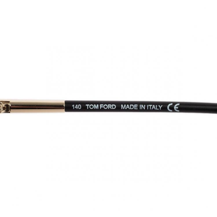 Pre Owned Tom Ford Black Eric Woman Aviators