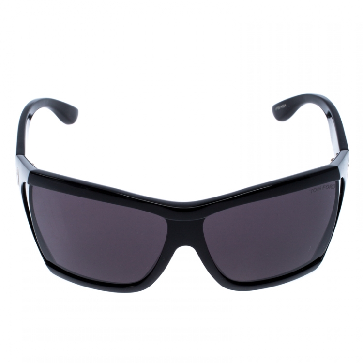 Tom Ford Black Sedgewick Oversized Square Sunglasses Tom Ford | TLC