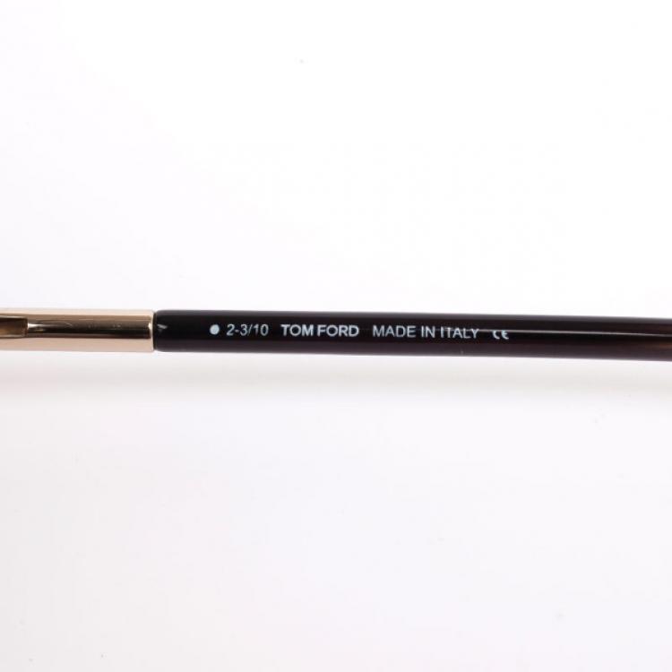 Pre Owned Tom Ford Black Vicky Crossover Women Sunglasses