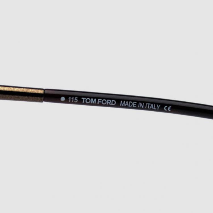 Pre Owned Tom Ford Brown Narcissa Womens Sunglasses